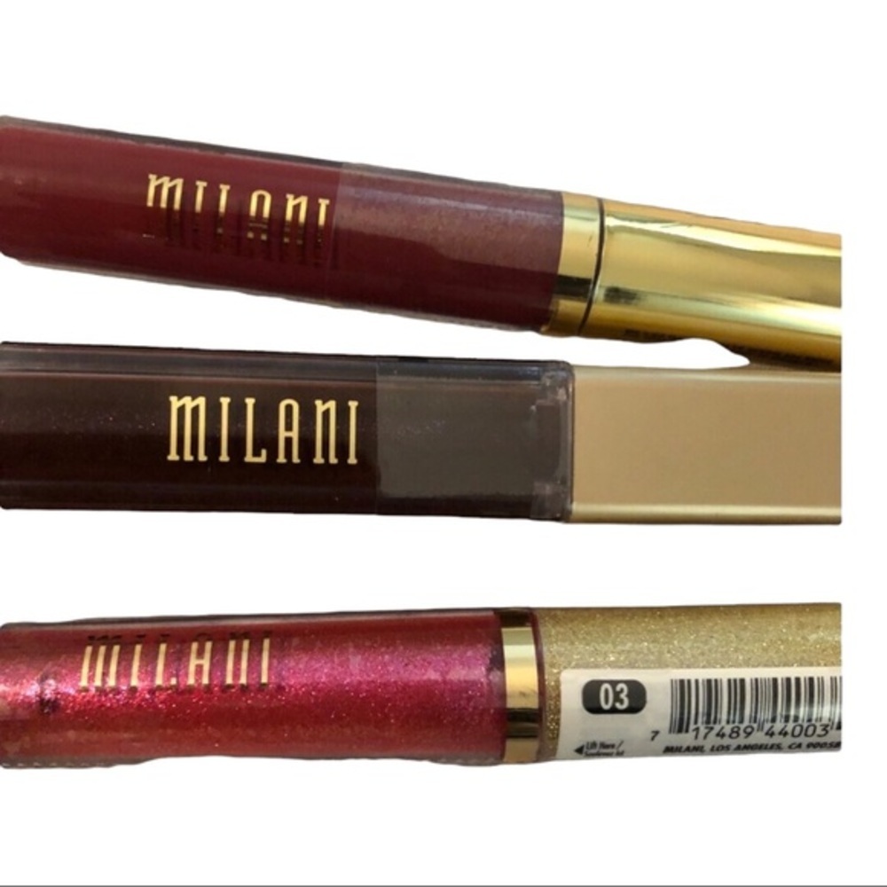 3 Milani Matte Shine Hypnotic lights lip lacquers new‎ FREE with purchase